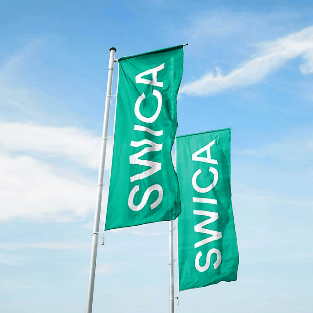 SWICA hat in einem Brand Refresh Logo, Farbe und Bildsprache angepasst.