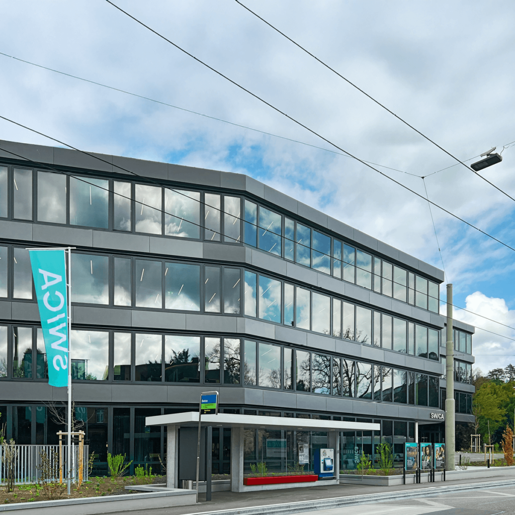 SWICA hat einen neuen Hauptsitz gebaut.