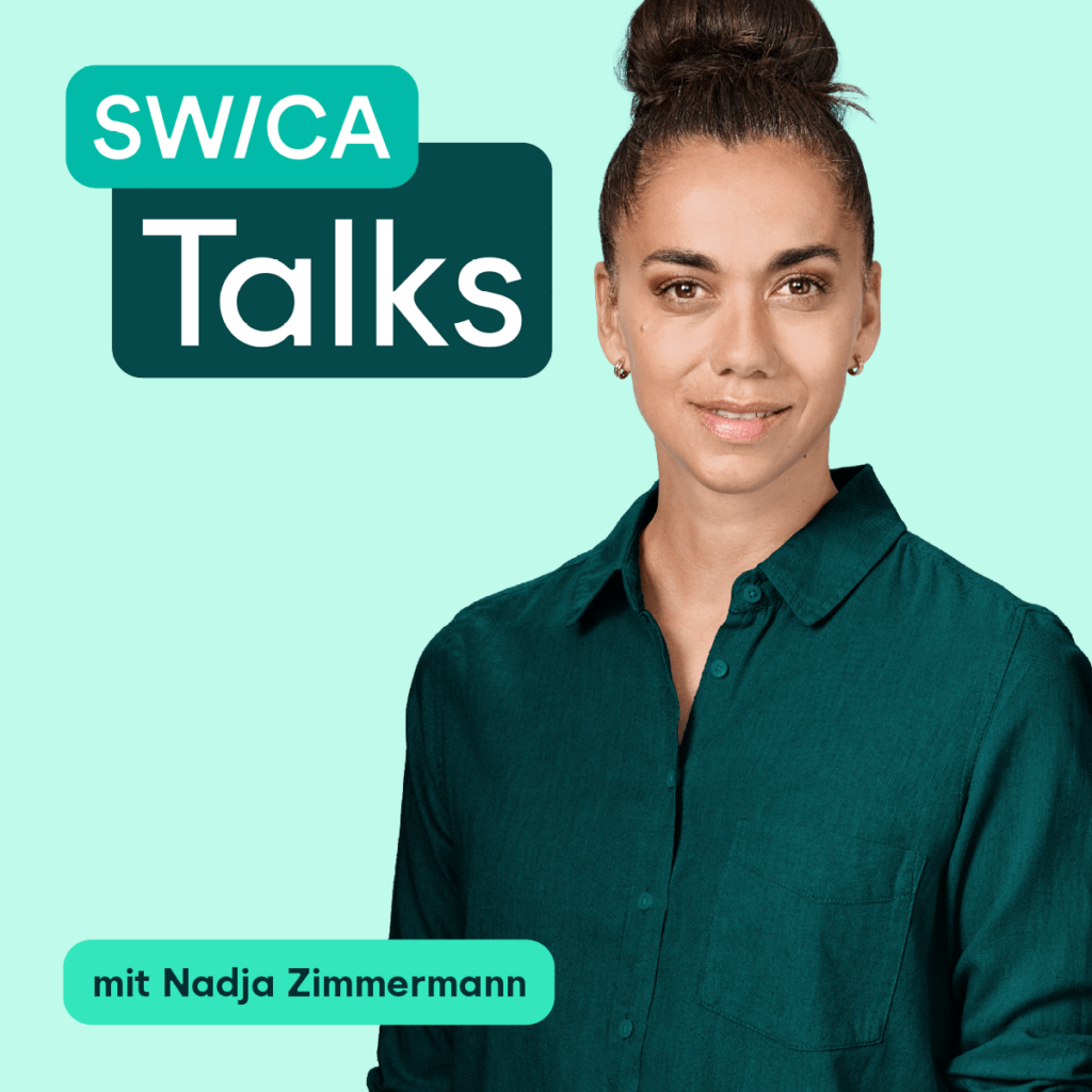 SWICA lanciert einen eigenen Podcast mit Moderatorin Nadja Zimmermann.