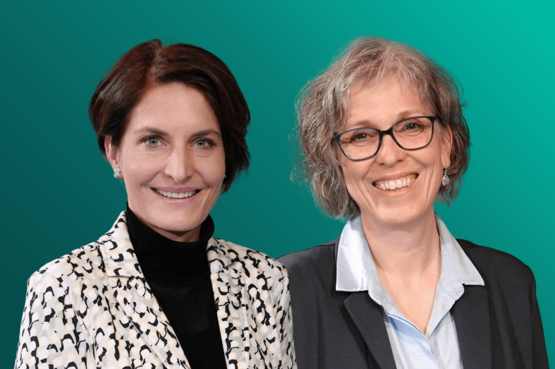 Portrait von Saskia Schenker und Ann-Karin Wicki